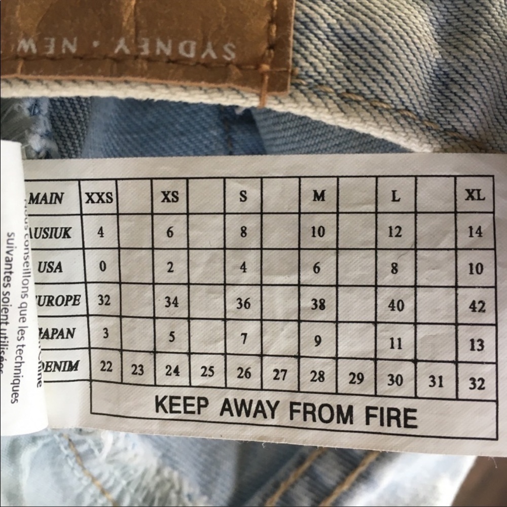 ONE Teaspoon 2020 High Waist Long Rise Super Fitted Mid Length Denim Skirt - Picture 9 of 9
